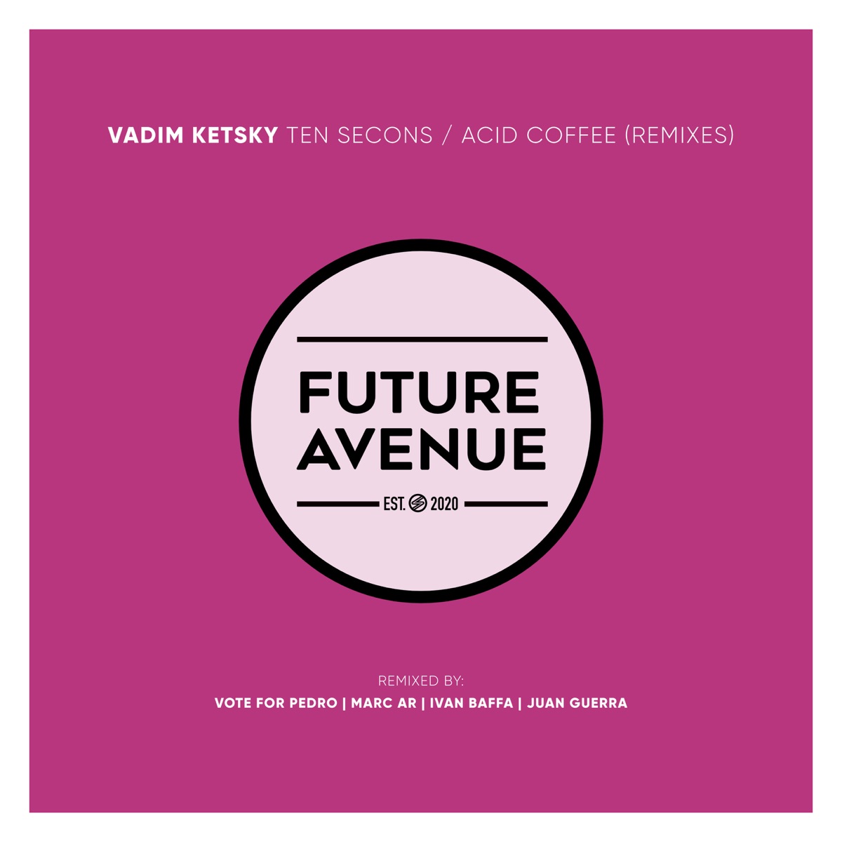 Acid Coffee (Juan Guerra Remix) - Single by Vadim Ketsky album cover