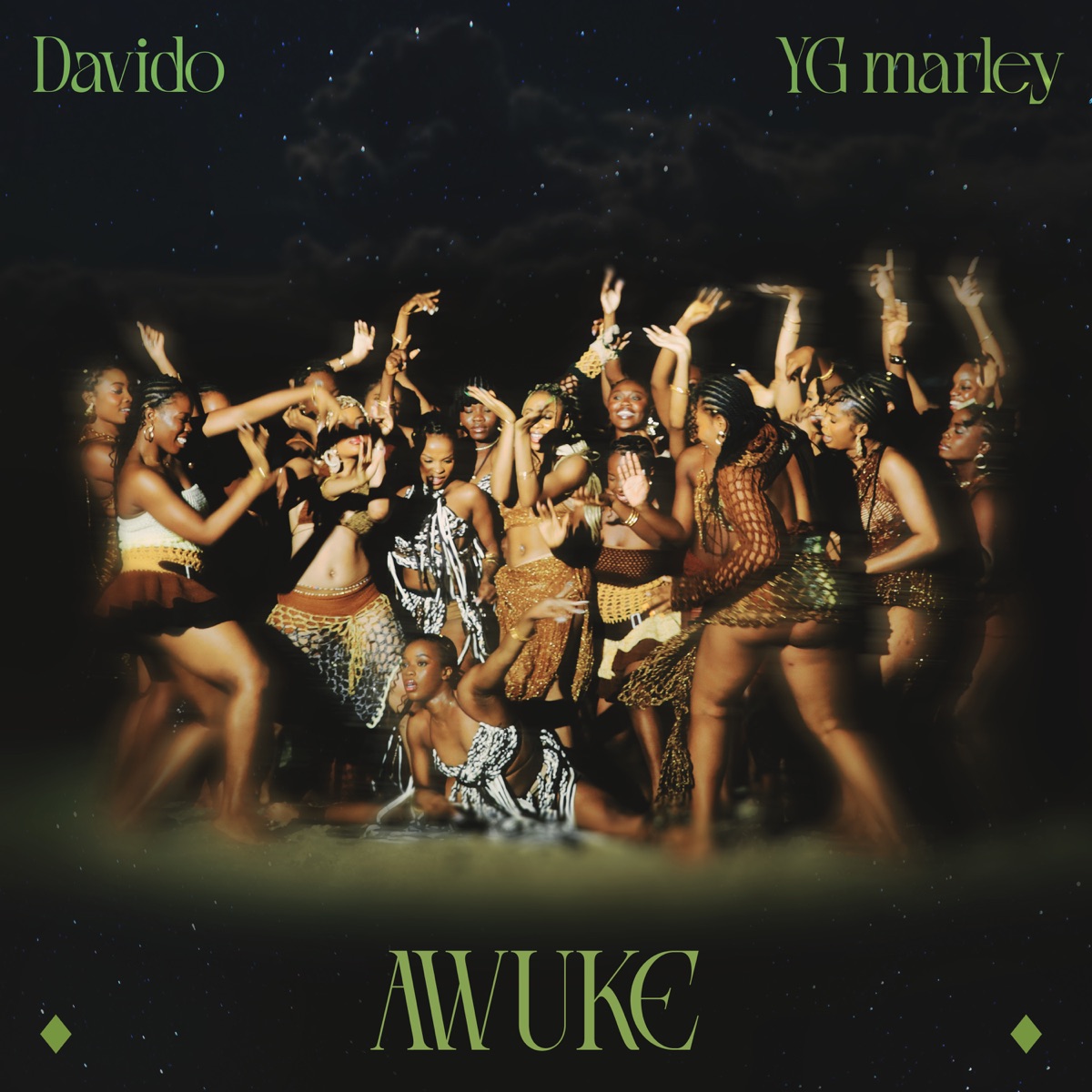 Awuke (ADP Club Mix) - Single by Davido, YG Marley & ADP album cover