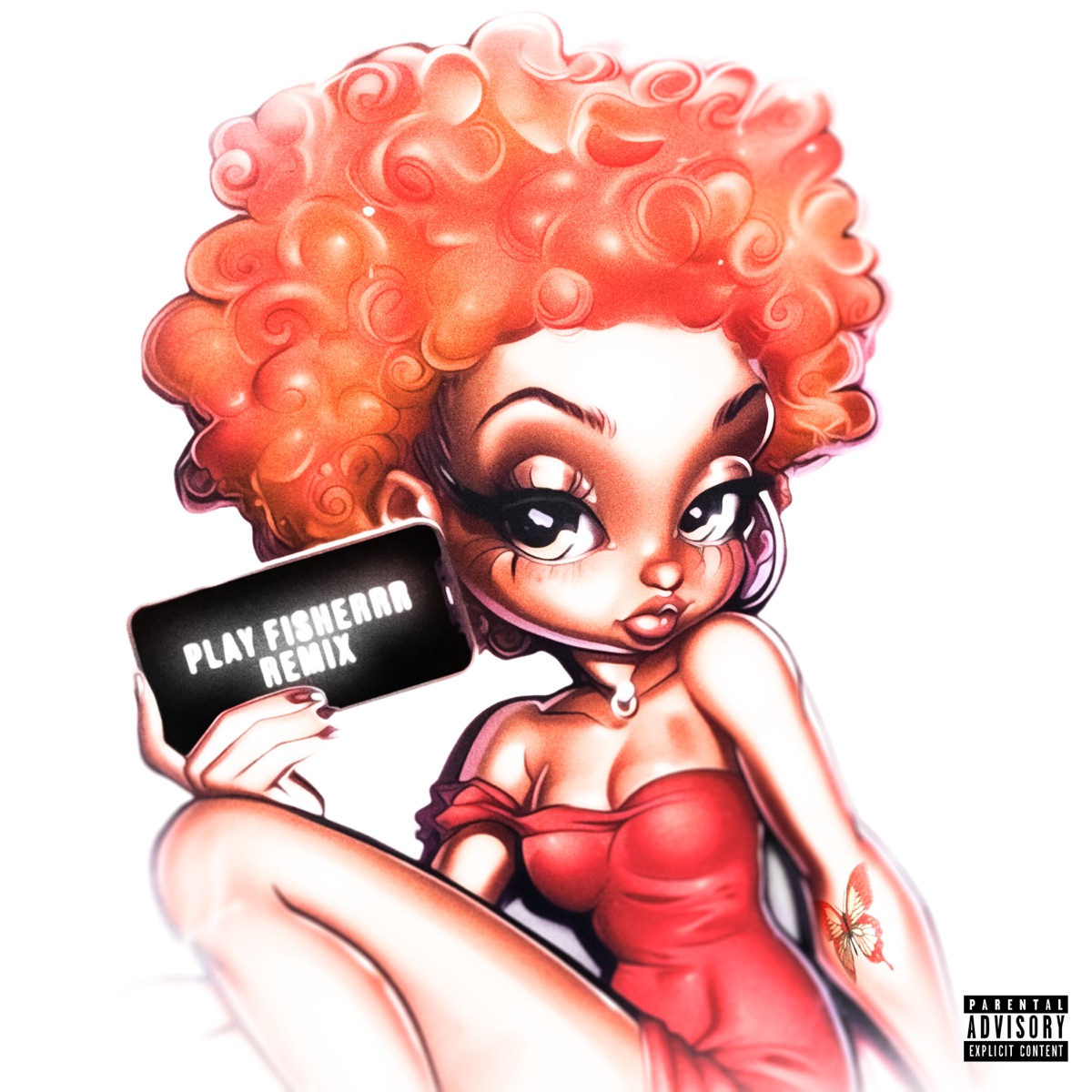 Fisherrr (Remix) - Single by Cash Cobain, Ice Spice & Bay Swag album cover