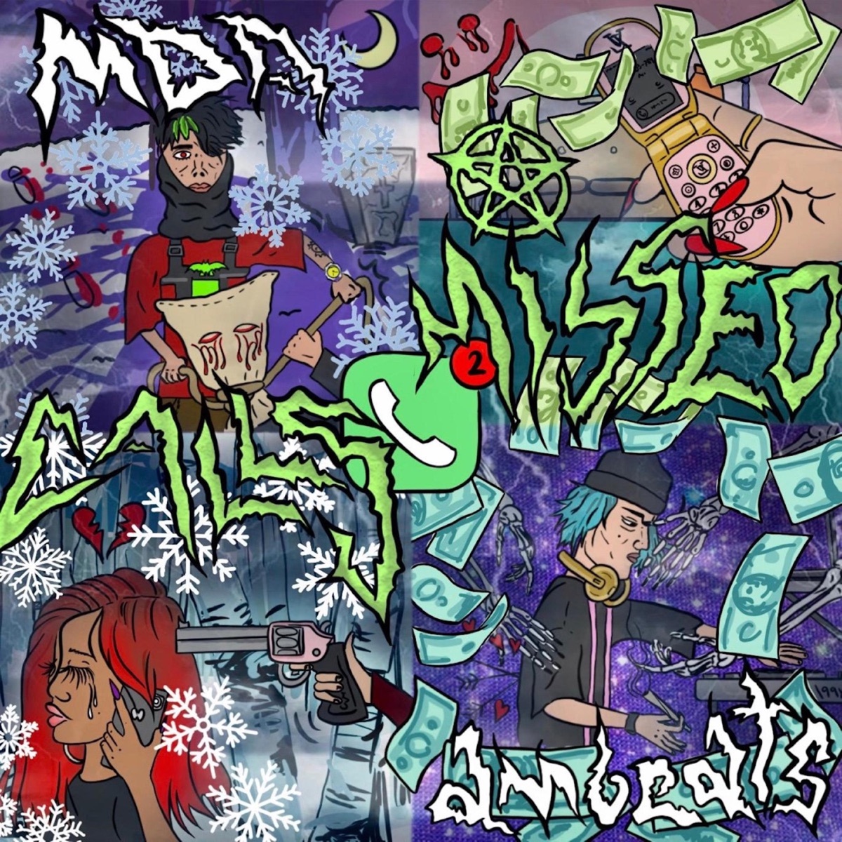 Missed Calls 2 by Mda & ambeats album cover