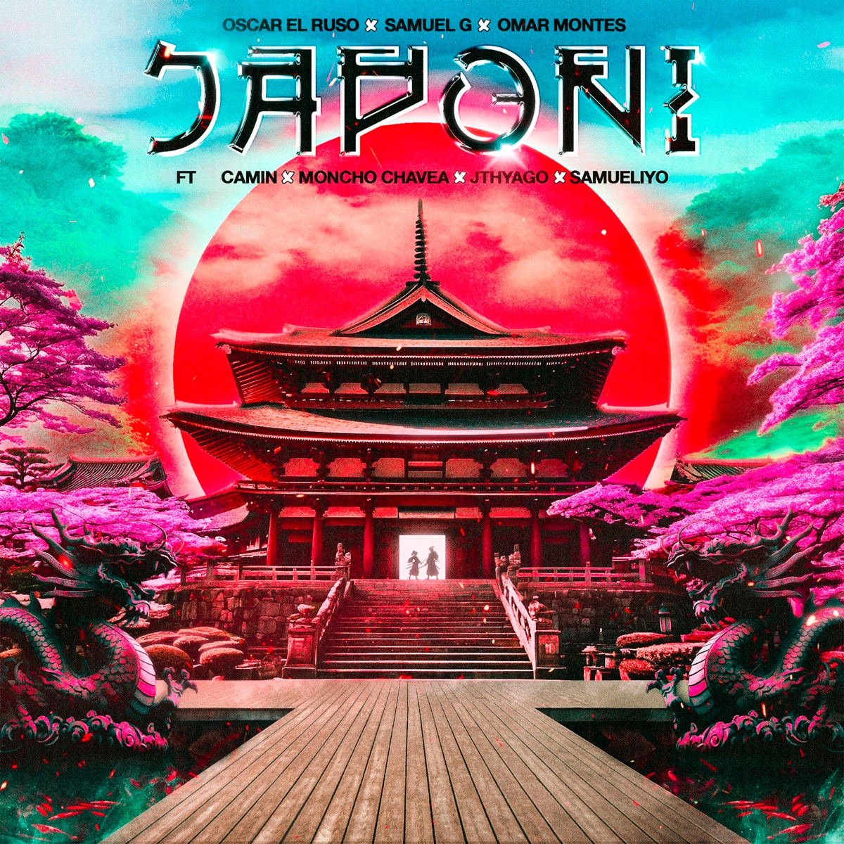 Japoni (Feat. Camin, Moncho Chavea, JThyago & Samueliyo Baby) - Single by Oscar el Ruso, Samuel G & Omar Montes album cover
