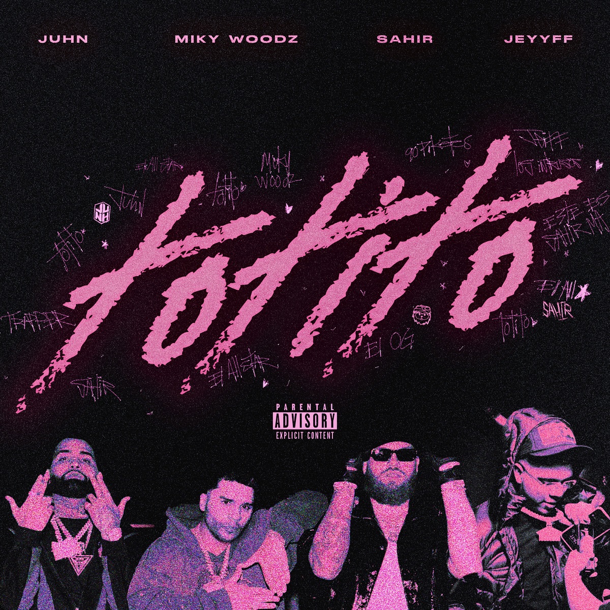 Totito - Single by Juhn, Miky Woodz, Sahir & JEYYFF album cover