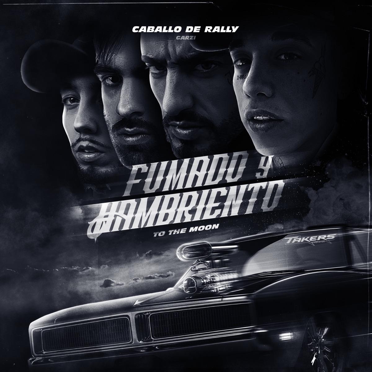To The Moon (Fumado y Hambriento) - Single by CABALLODERALLY & GARZI album cover