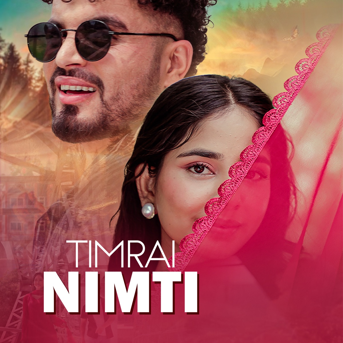 TIMRAI NIMTI - Single by Harish Dhanushe & Aayush Pant album cover