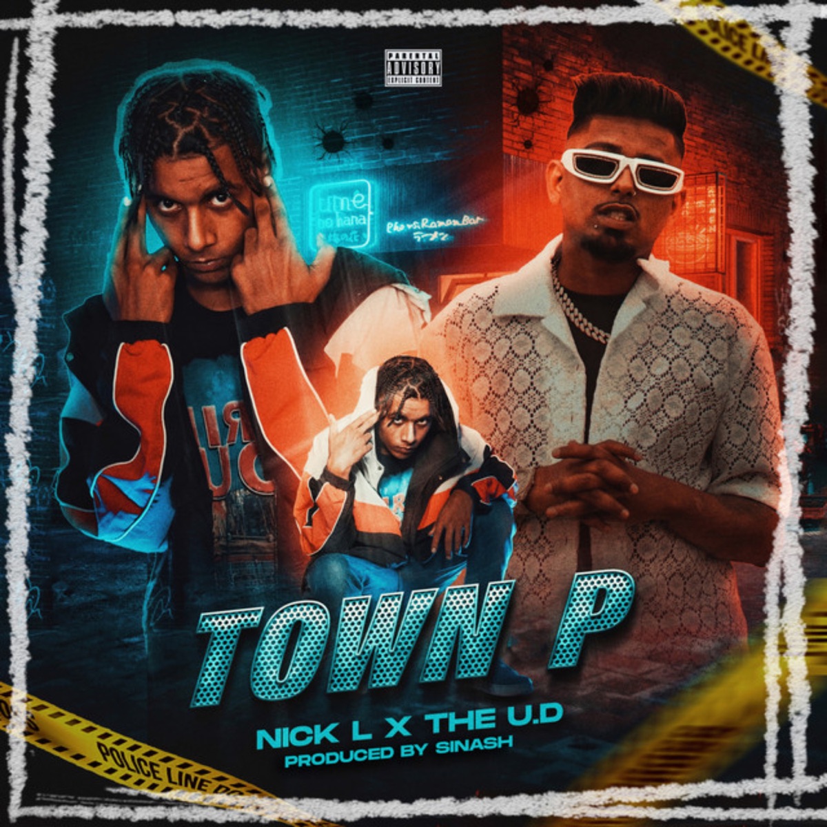 Town P - Single by THE U.D, SINASH & Nick L album cover