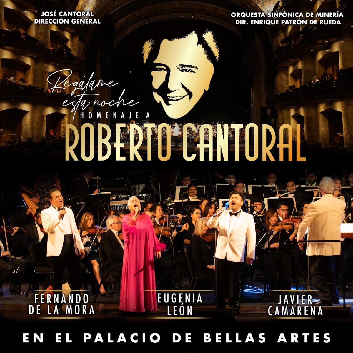 Regálame Esta Noche, Homenaje a Roberto Cantoral by Orquesta Sinfónica de Minería & Enrique Patron De Rueda album cover