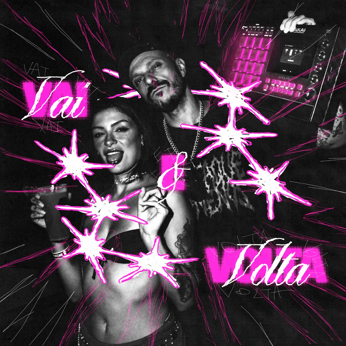VAI E VOLTA - Single by bruni & DJ Chernobyl album cover