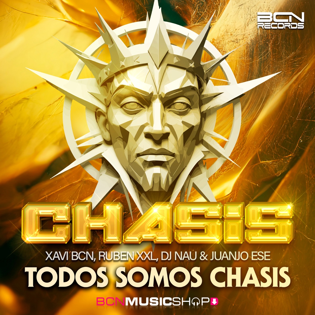 Todos Somos Chasis (feat. Chasis, Ruben XXL, DJ Nau & JUANJO ESE) - Single by Xavi BCN album cover