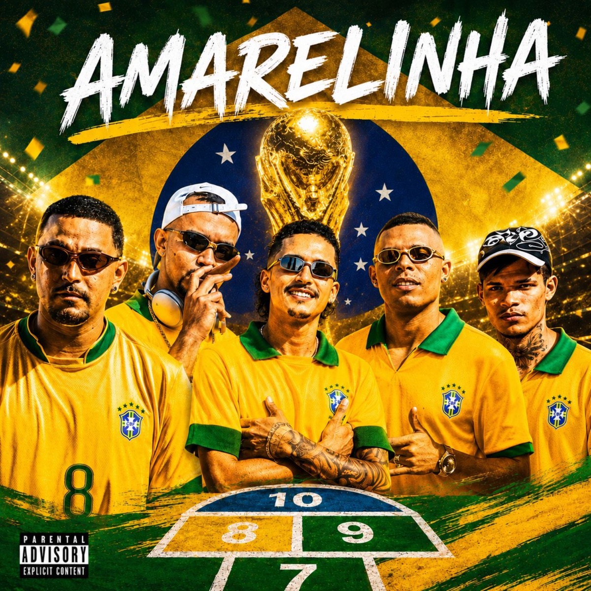 Amarelinha - Single by Mc Kaka JL, TULI MC, MC Maknado, Thalles Mc & Jeff Kelloway album cover