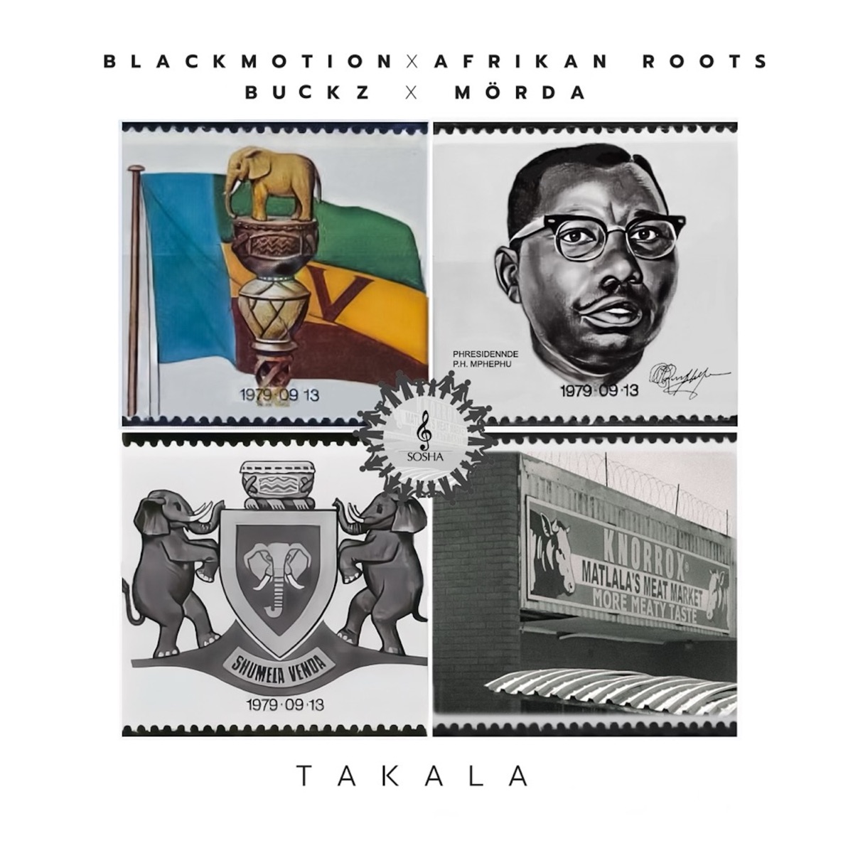 Takala (feat. DJ Buckz & MÖRDA) - Single by Black Motion & Afrikan Roots album cover