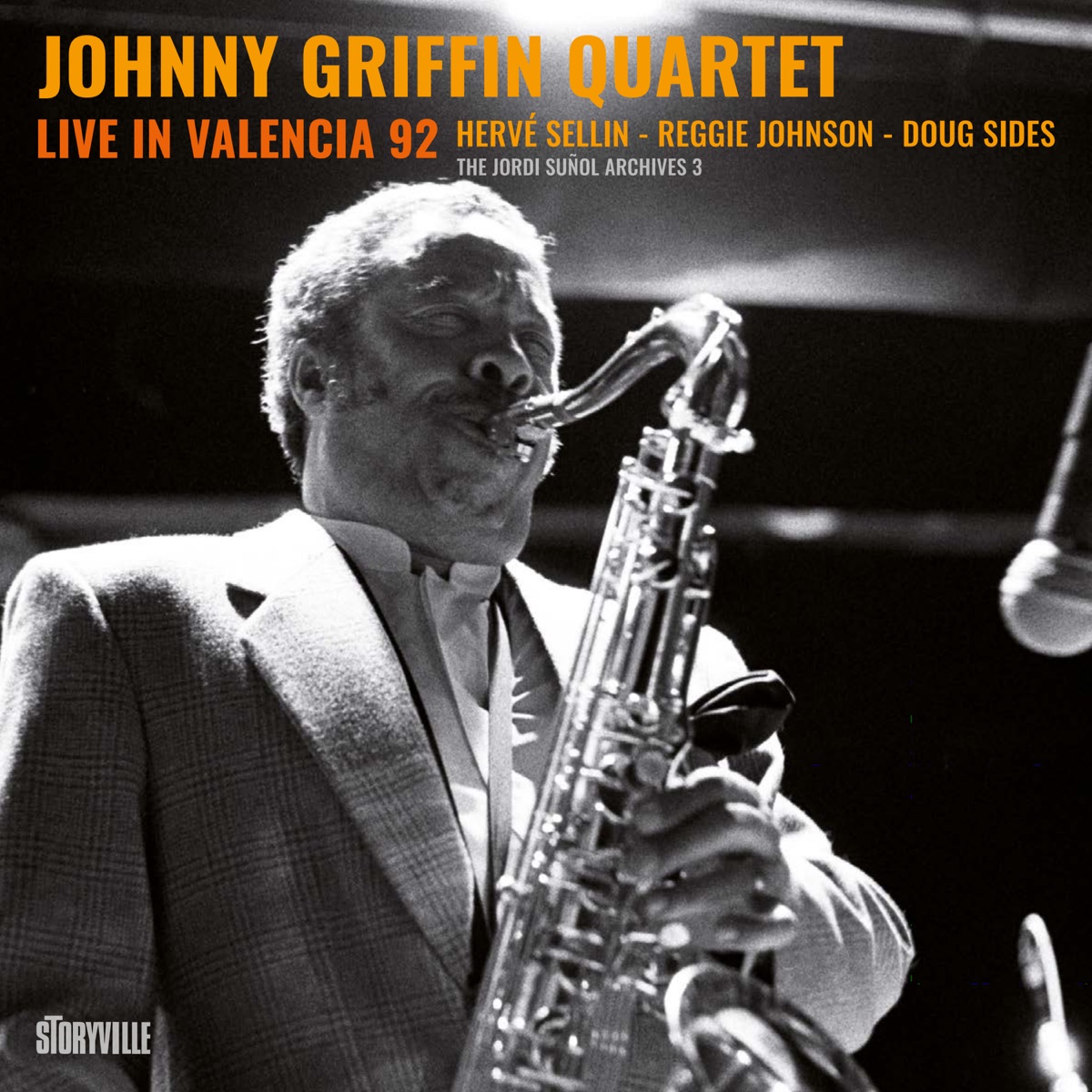 Live in Valencia 92 by Johnny Griffin Quartet album cover