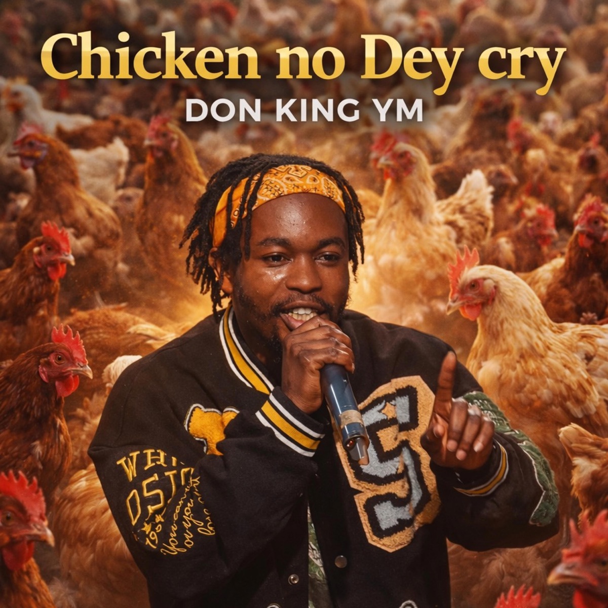 Chicken no dey cry - Single by Don King YM album cover