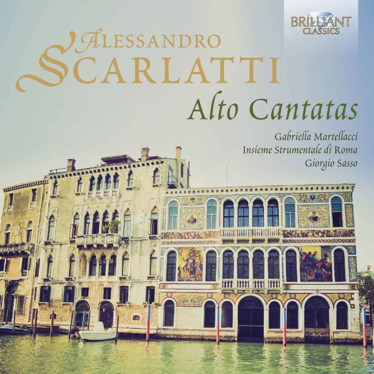 A. Scarlatti: Alto Cantatas by Gruppo Instrumentale di Roma, Giorgio Sasso & Gabriella Martellacci album cover