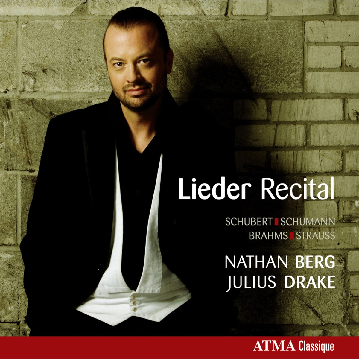 Lieder Recital by Julius Drake & Nathan Berg album cover