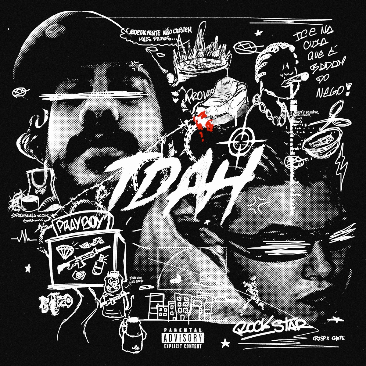 TDAH MIXTAPE by Crisp & CH3FE album cover