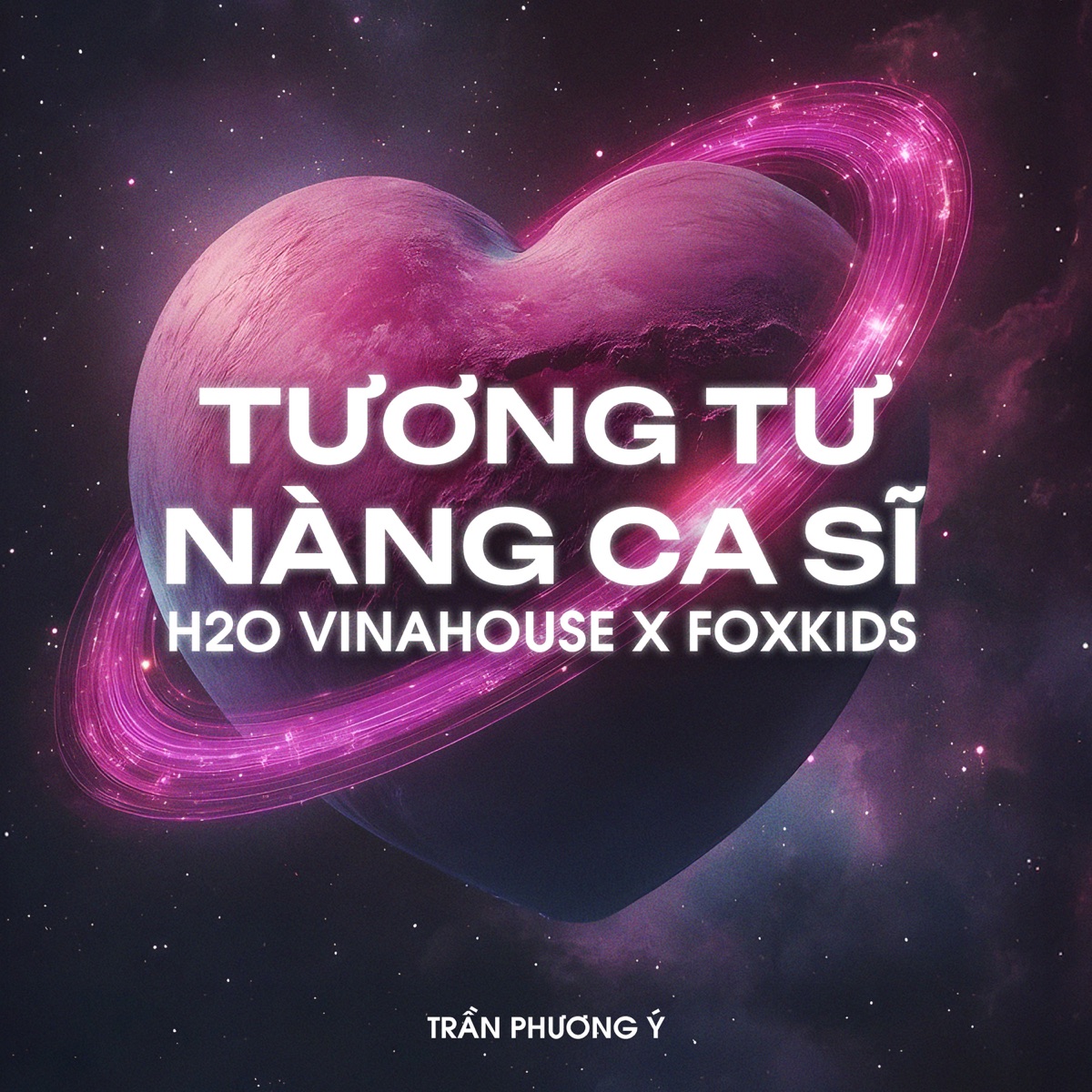 Tương Tư Nàng Ca Sĩ (Remix) [feat. H2O Vinahouse & foxkids] - Single by Pinky Vanh album cover