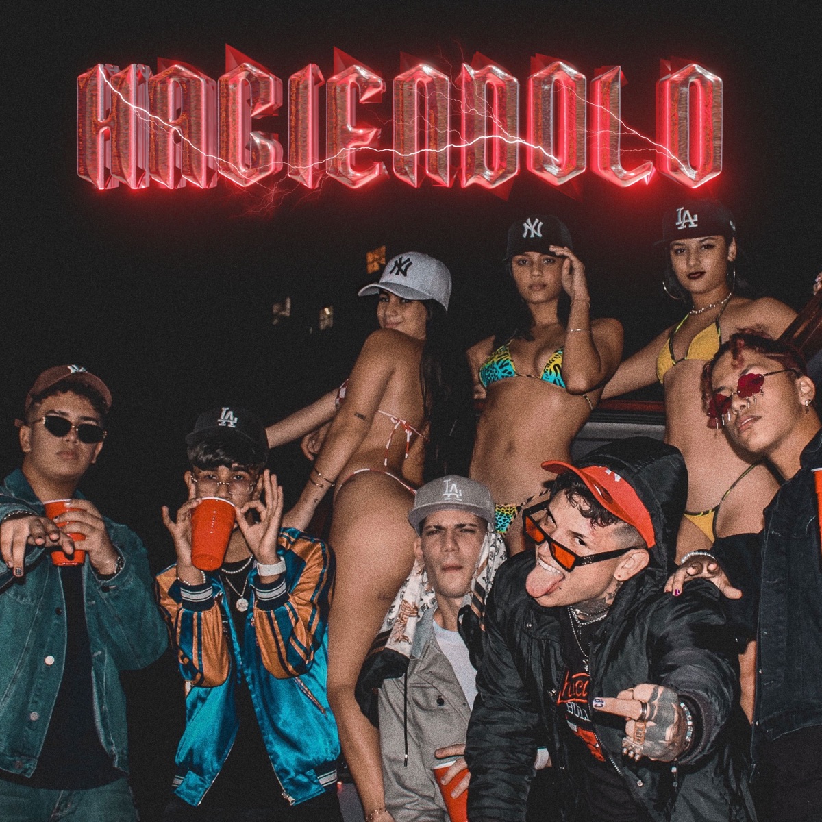 Haciéndolo (feat. Mr. Ramo) - Single by cr, Moxi Vz, Castrillón & BRIEL album cover