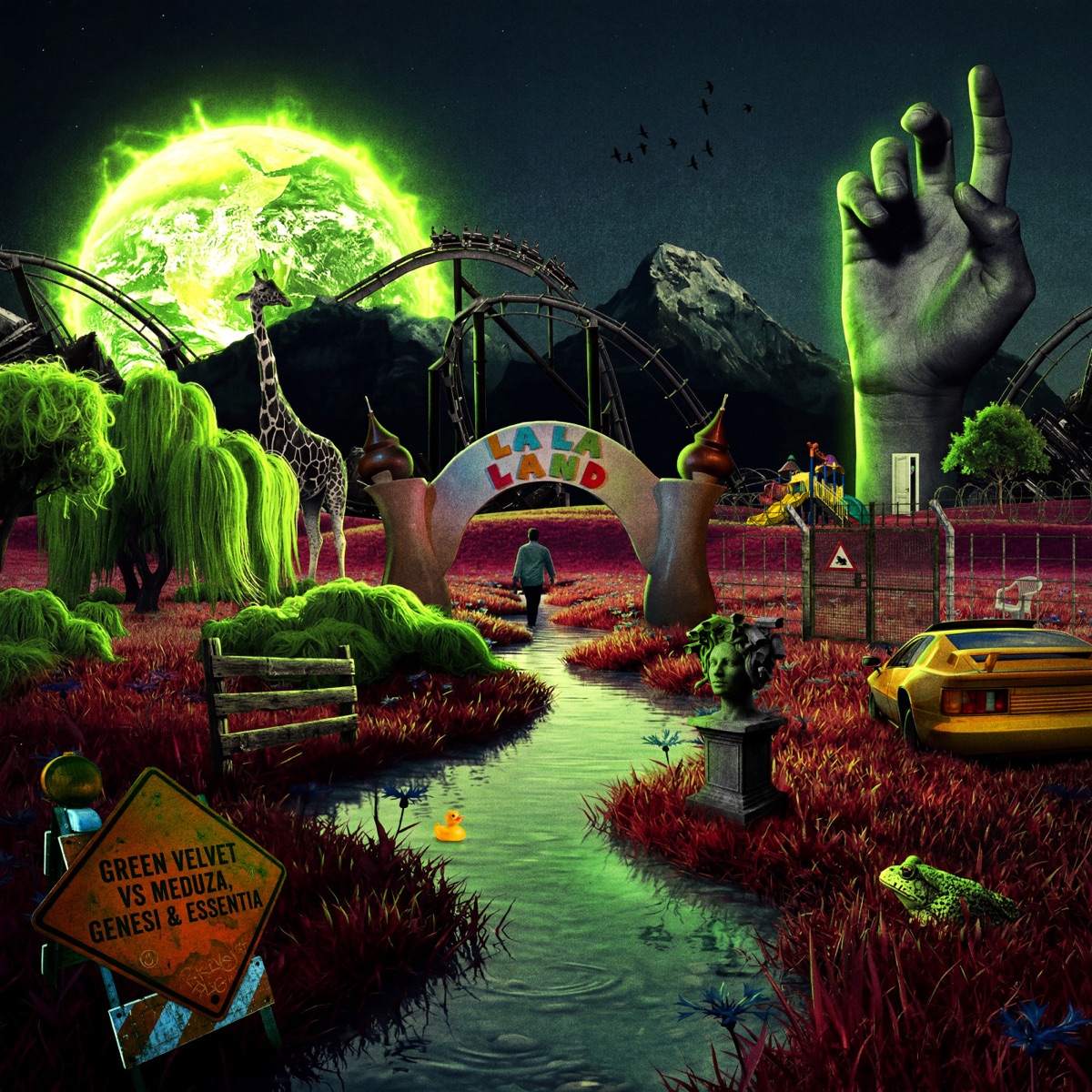 La La Land - Single by Green Velvet, MEDUZA, GENESI & ESSENTIA album cover