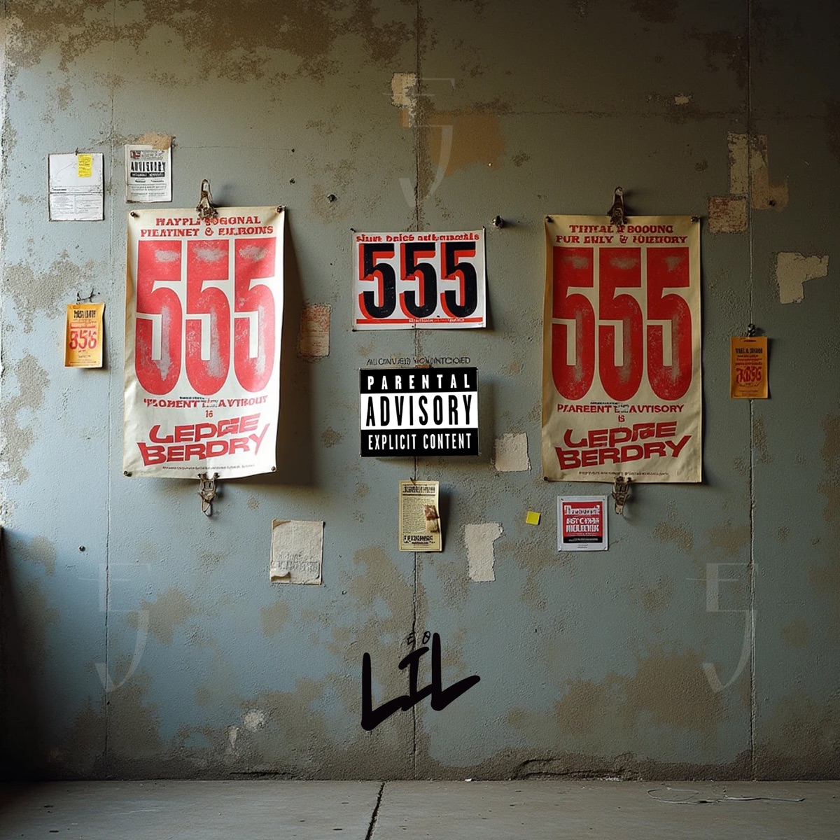 555 by LiL Neguin album cover