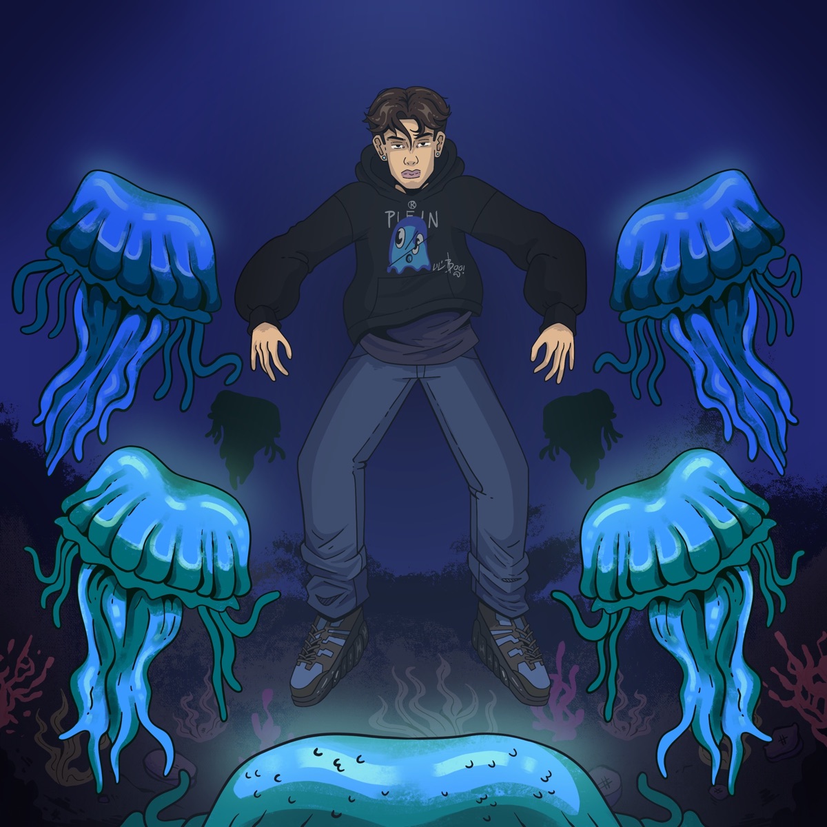 A Poca Luz - Single by G-Zzu, xolity & DJ Slxw album cover