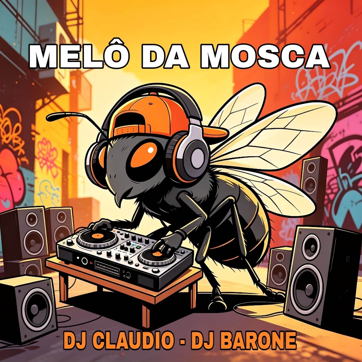 MELÔ DA MOSCA - Single by DJ Barone & DJ Claudio album cover