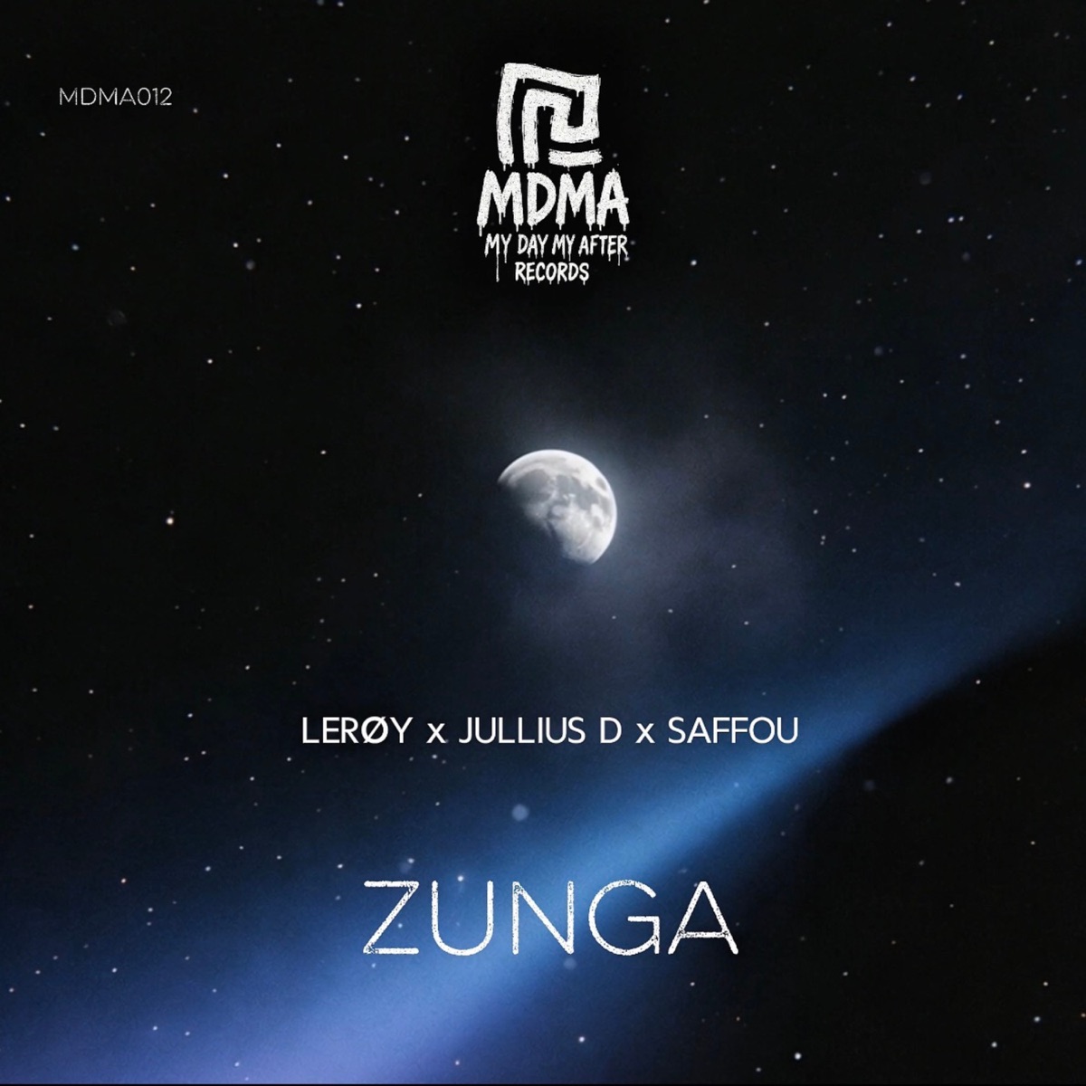 Zunga - Single by LERØY, SAFFOU & JulliusD album cover