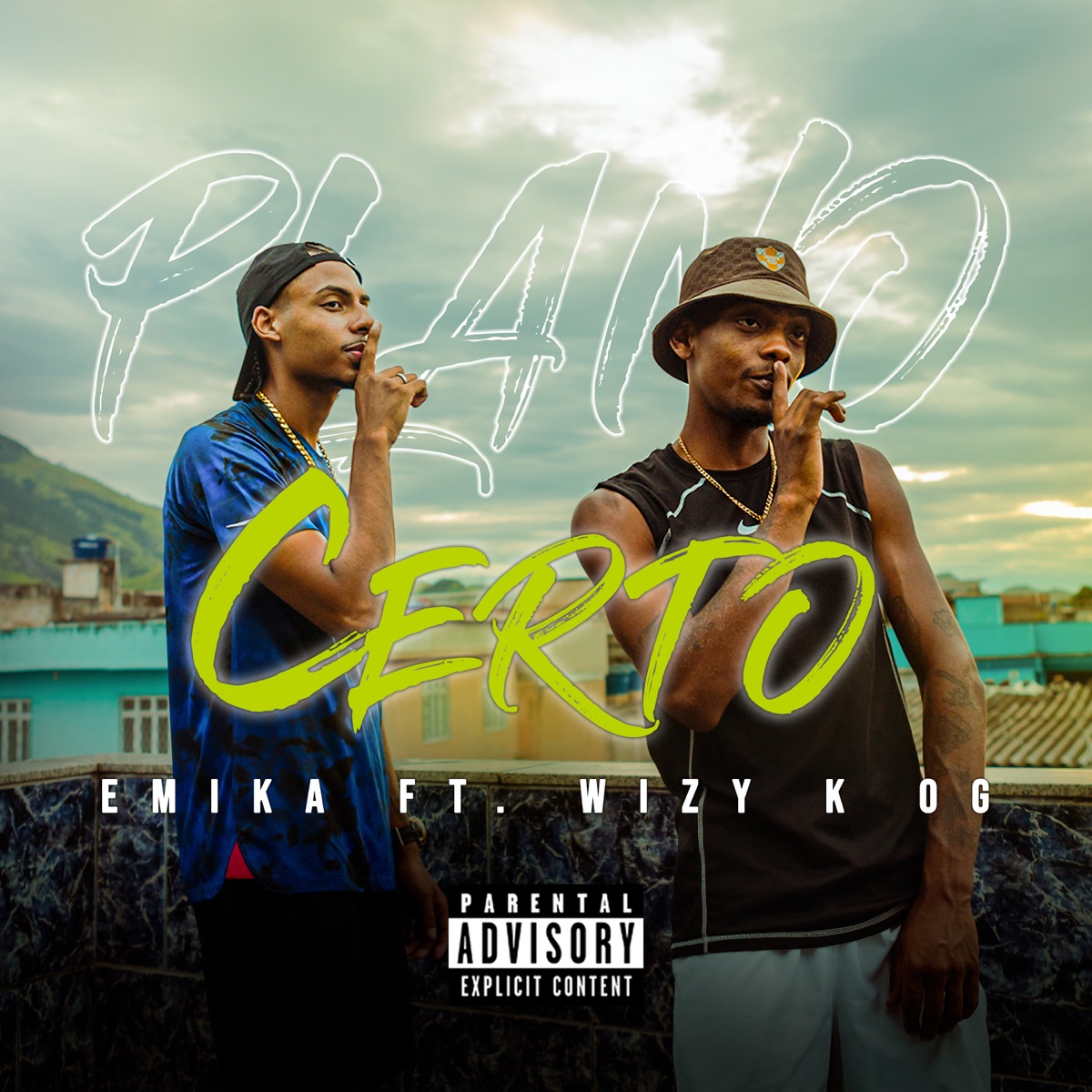 Plano Certo (feat. Wizy k Og) - Single by Emika Mac album cover