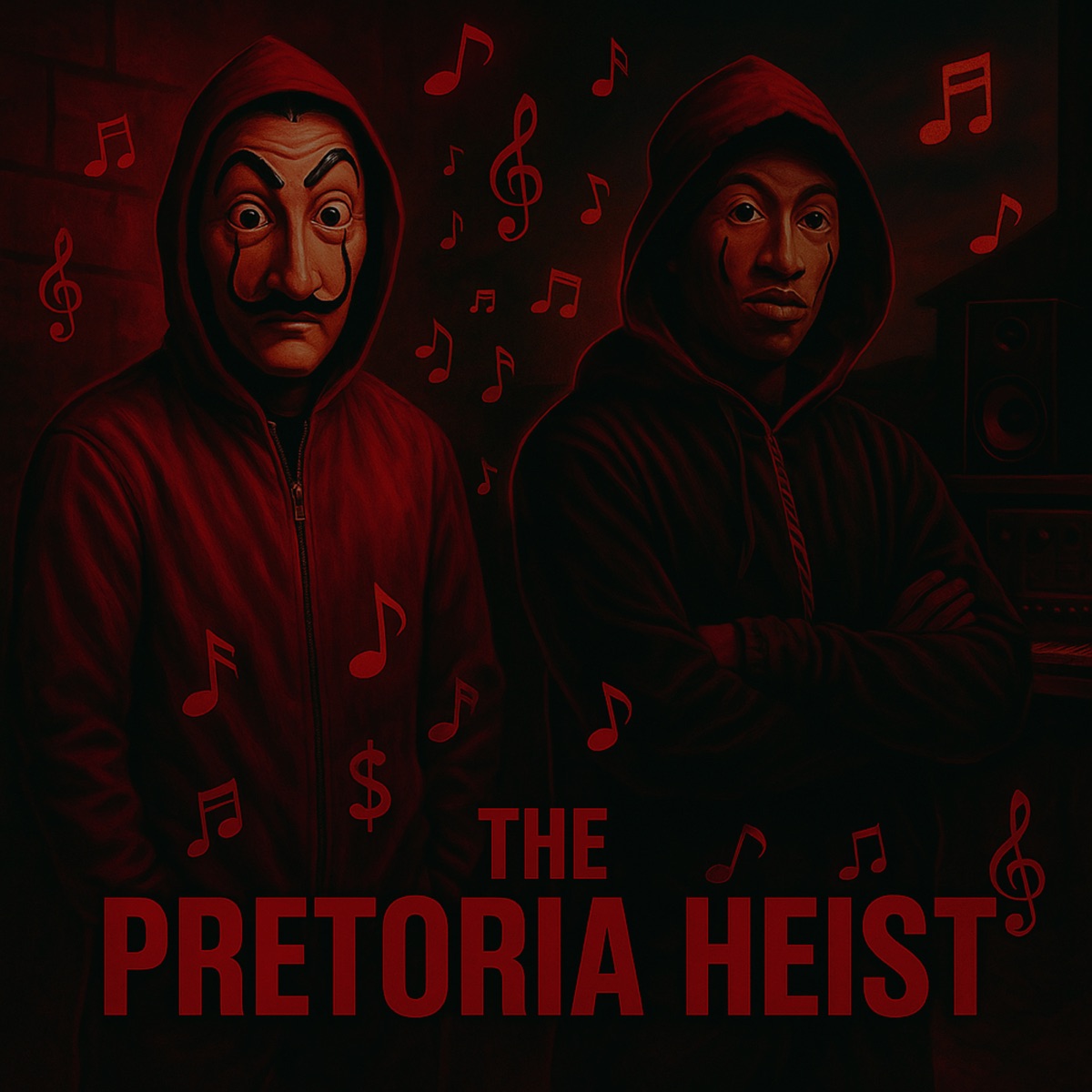 The Pretoria Heist - Single by Creedy beats album cover