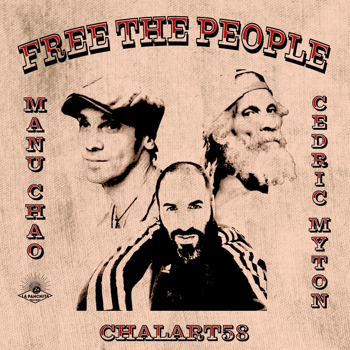 Free the People (feat. Cedric Myton) - Single by Manu Chao & Chalart58 album cover