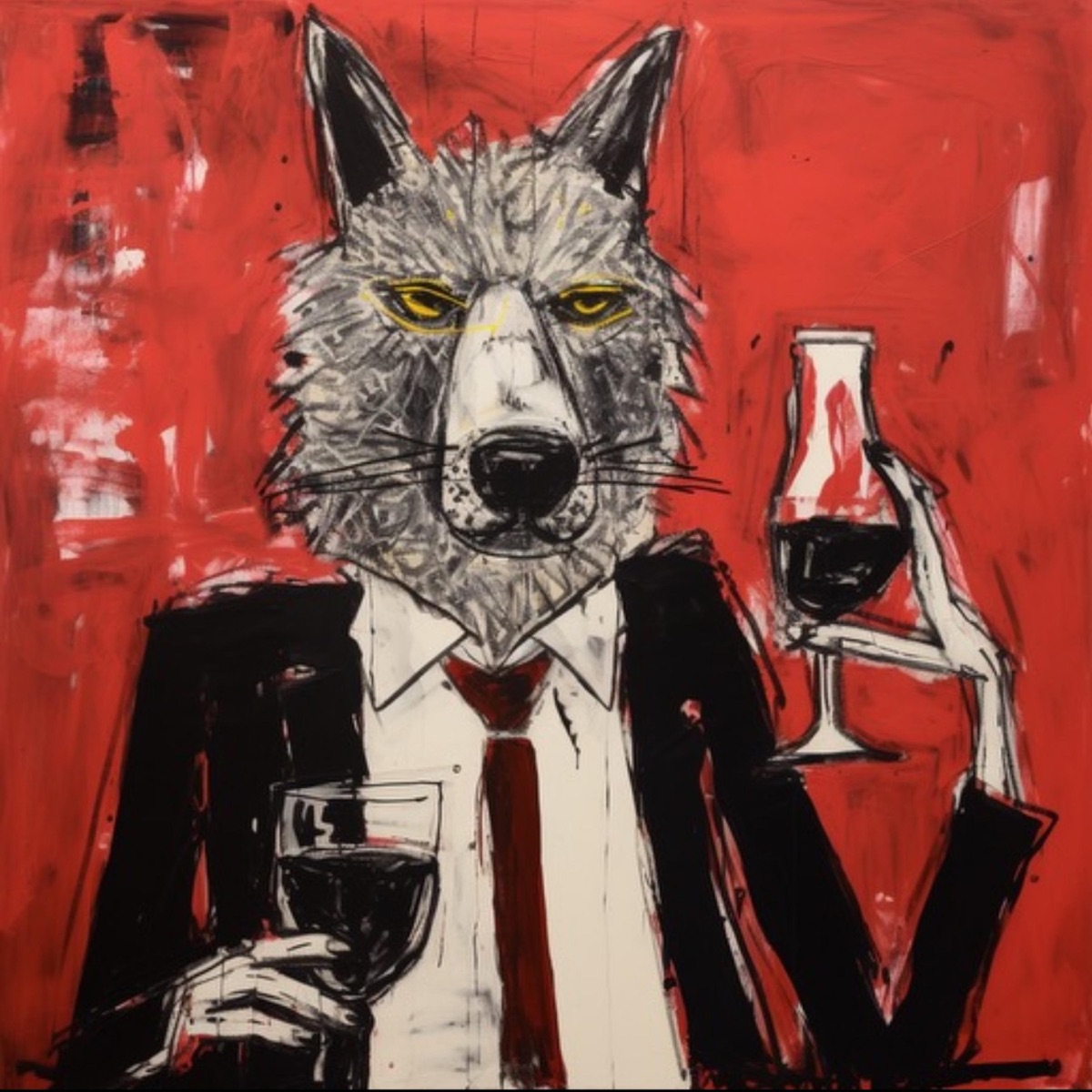 Wolf Cries Cabernet - EP by Nino Beige & Bundy album cover