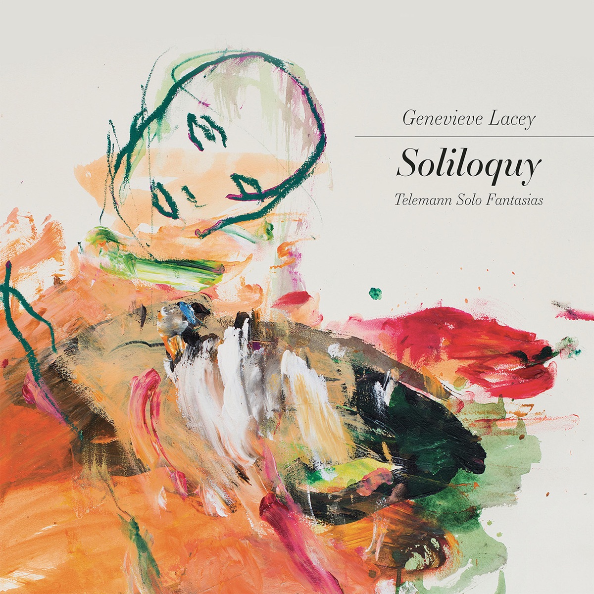Soliloquy: Telemann Solo Fantasias by Genevieve Lacey album cover