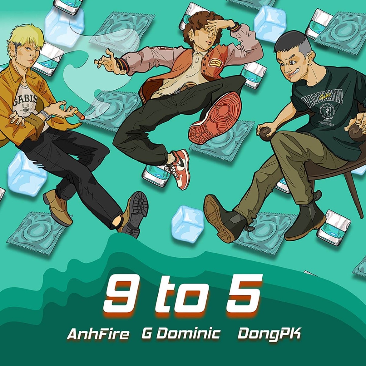 9 TO 5 - Single by G DOMINIC, Anh Fire & Dong PK album cover