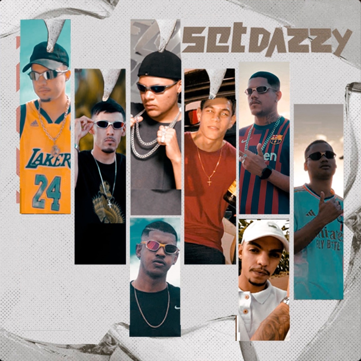 Set Dazzy (feat. Mc Off, K12 MC, Neguin Marcus, Leiva zn, MC LUFE, NVITIN & C7EMENT) - Single by Lanzim Mc album cover