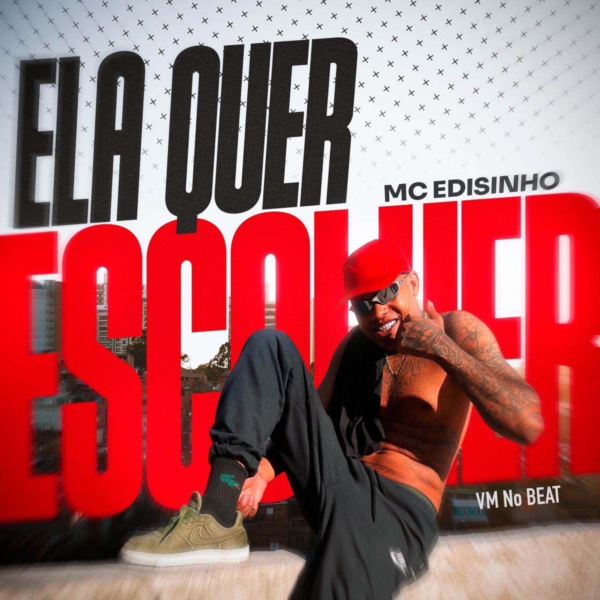 Ela Quer Escolher - Single by MC Edisinho & VM no Beat album cover