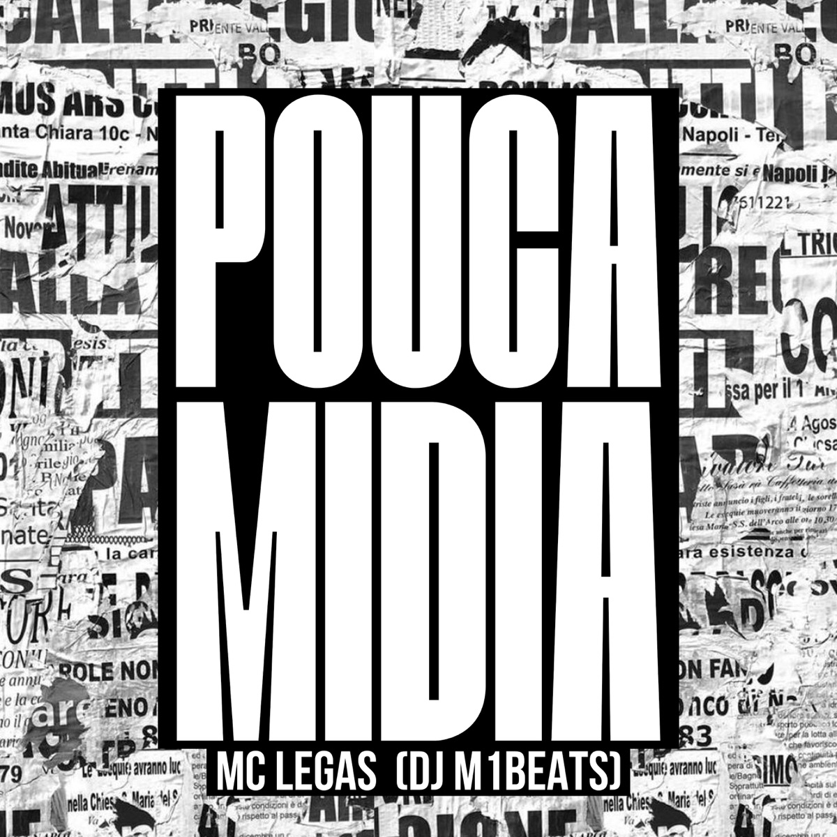 Pouca Midia - Single by Mc Legas & DJ M1beats album cover