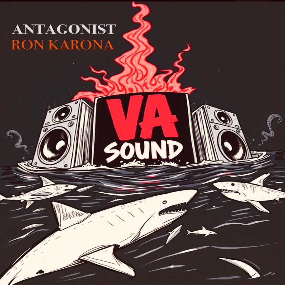 VA SOUND (feat. Ron Karona) - Single by Antagonist Dragonspit album cover