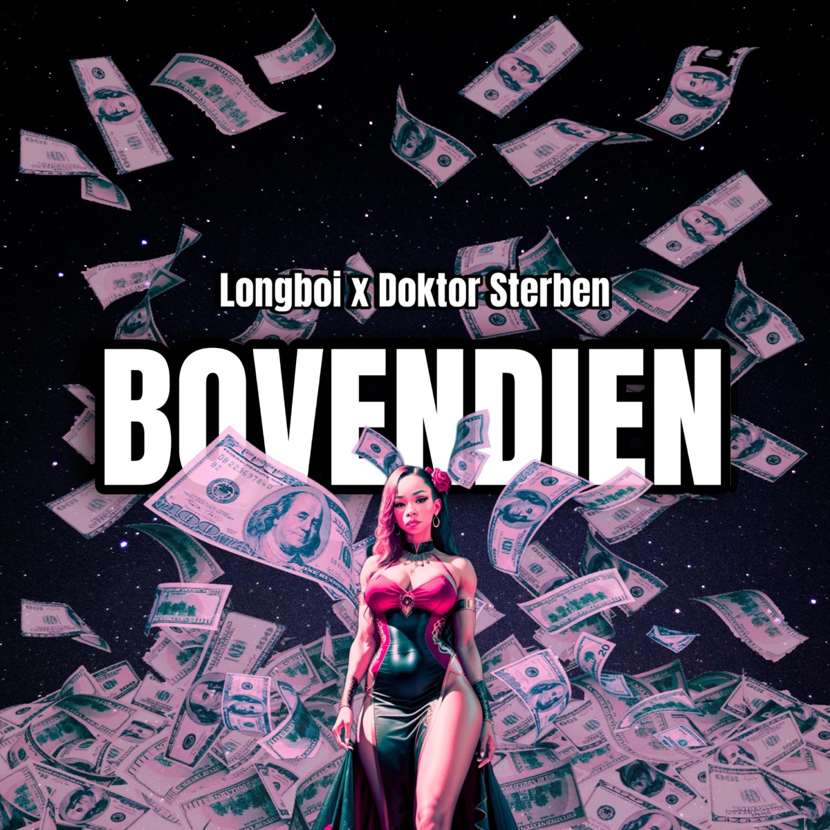 BOVENDIEN (feat. Doktor Sterben) - Single by Longboi album cover