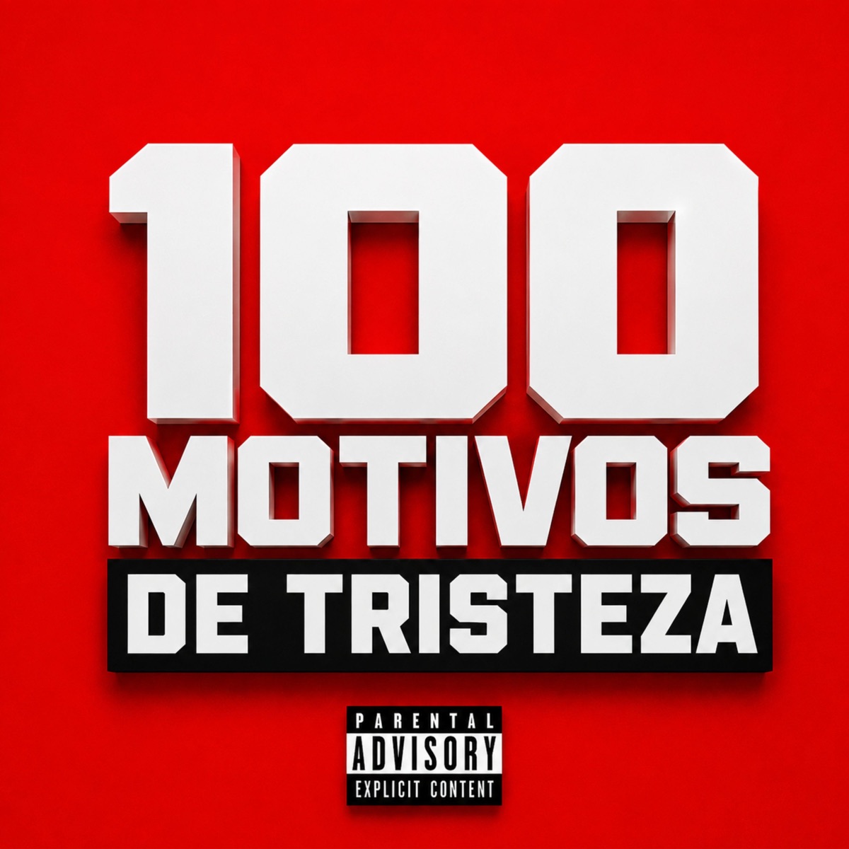 100 Motivos de Tristeza (feat. Thaygo) - Single by Marcos Mc, E o Giblack! & MC Beto Paulista album cover