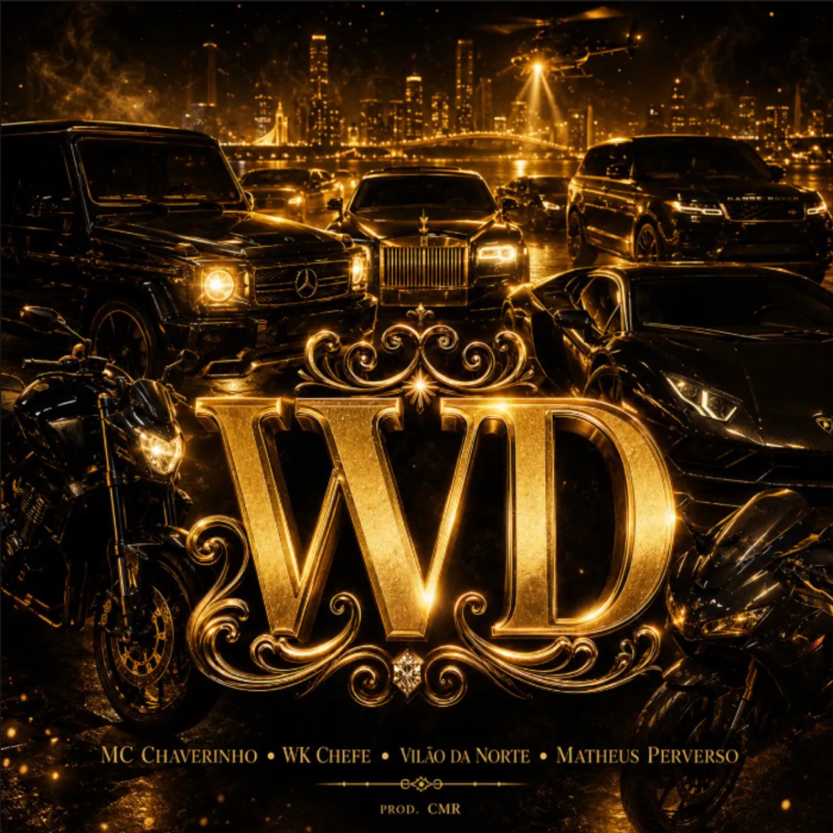 Wd - Single by Vilão da Norte, WK Chefe, Mc Chaverinho & Matheus Perverso album cover