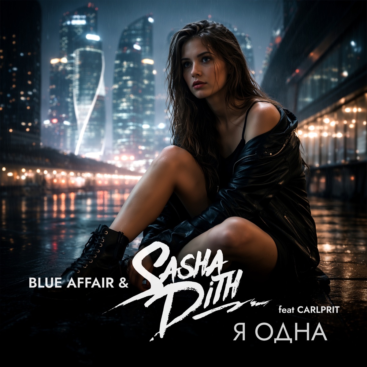 Ya Odna Я Одна (Remixes) [feat. Carlprit] - EP by Blue Affair & Sasha Dith album cover