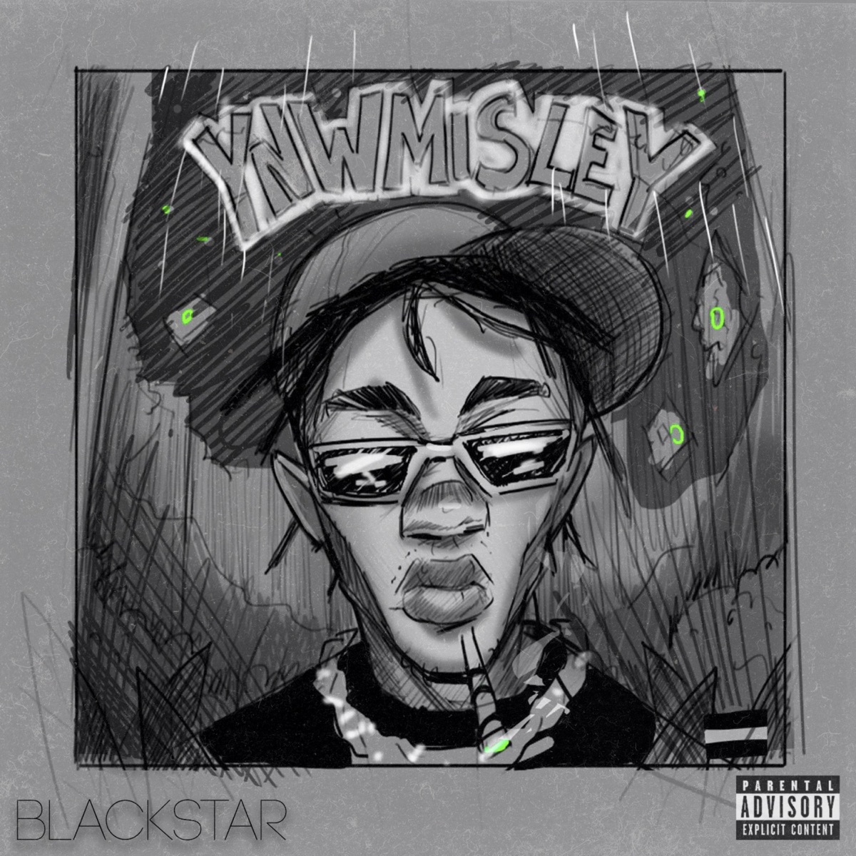BLACKSTAR - EP by Ynw misley album cover