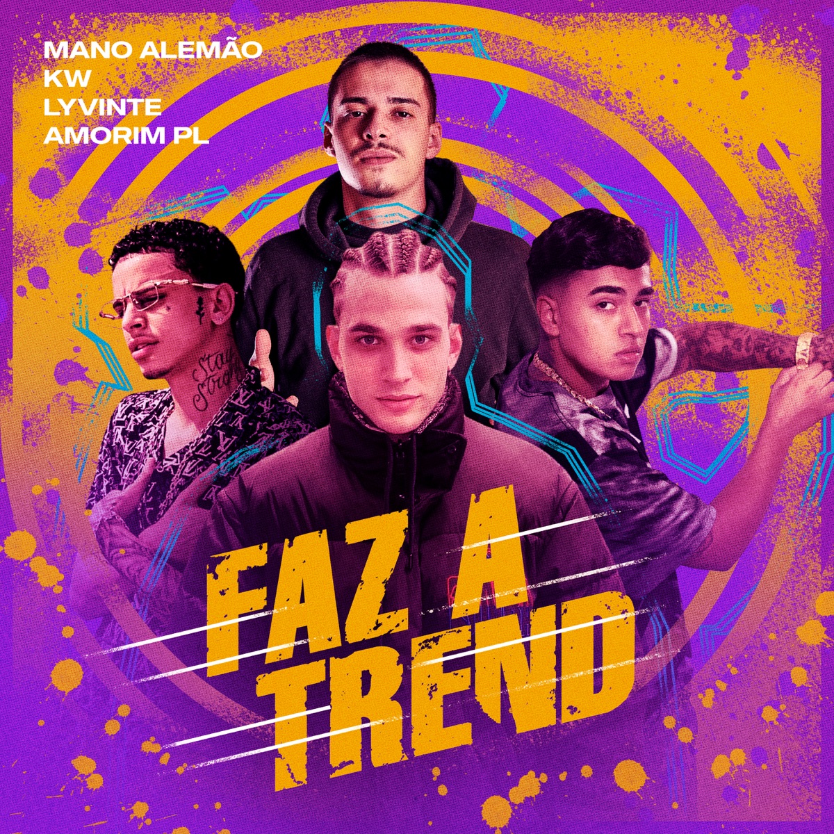 Faz a Trend - Single by Mano Alemão, Amorim PL, Lyvinte & KW album cover