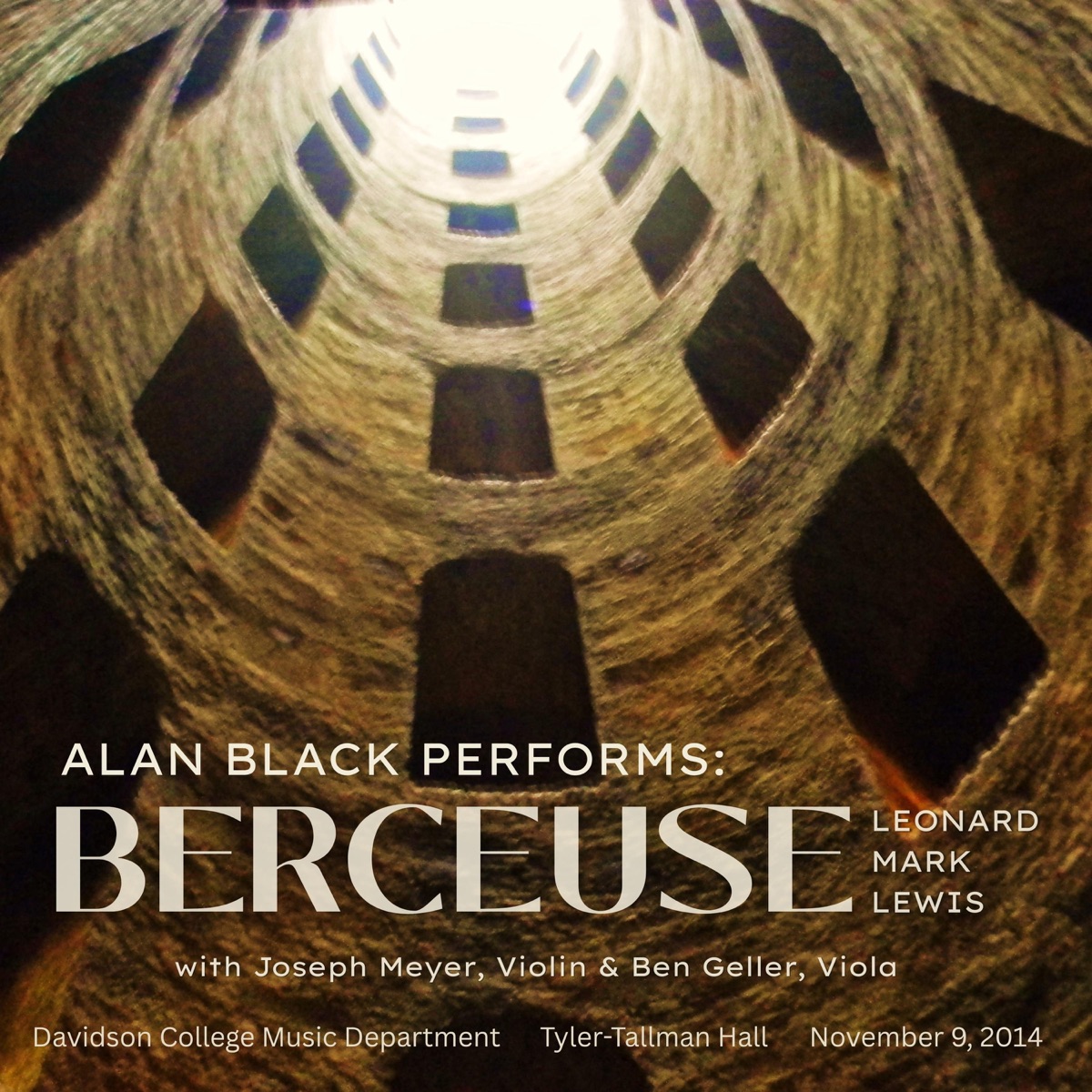 Berceuse, For Violin, Viola, And Cello (Live) - EP by Alan Black album cover
