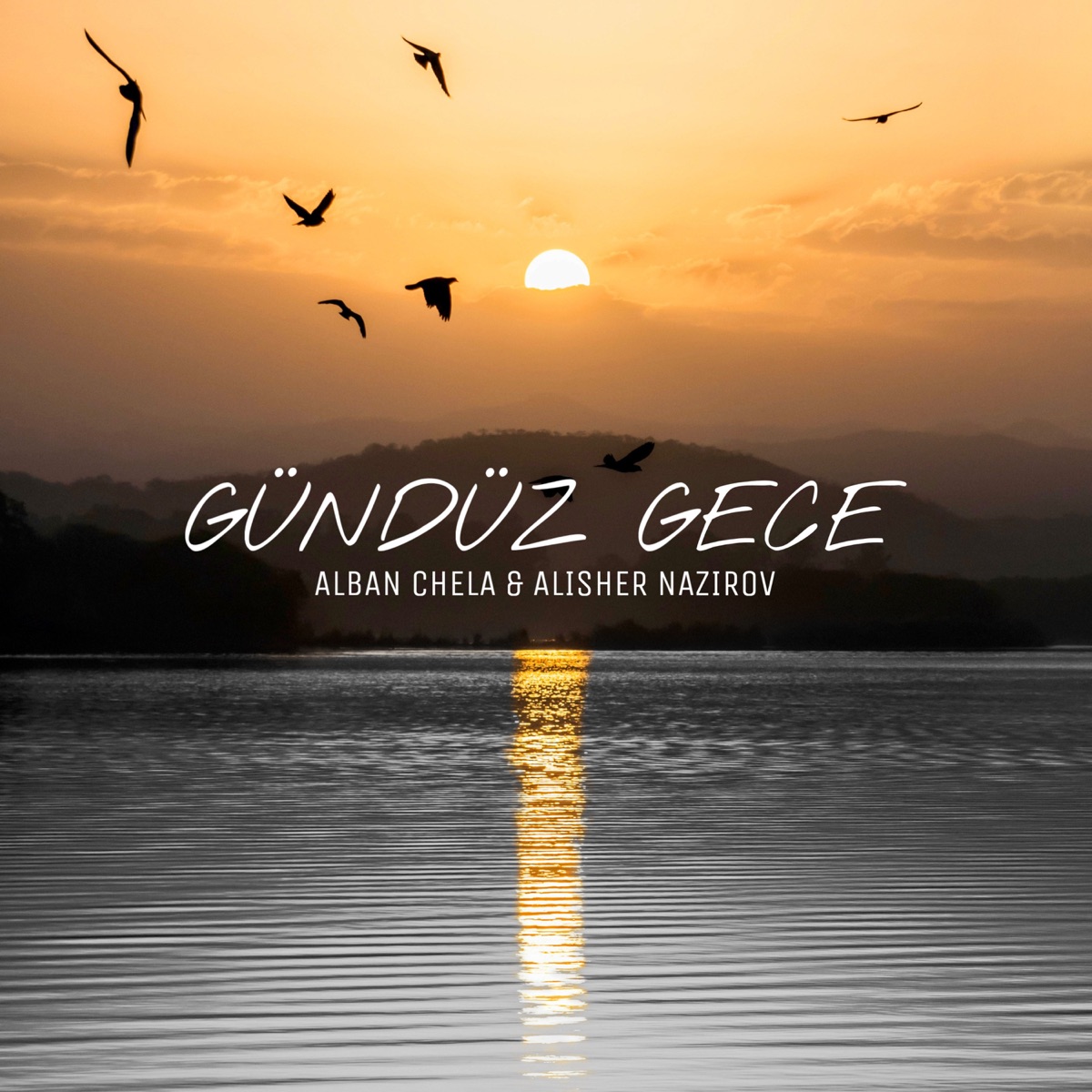 Gündüz Gece - Single by Alban Chela & Alisher Nazirov album cover