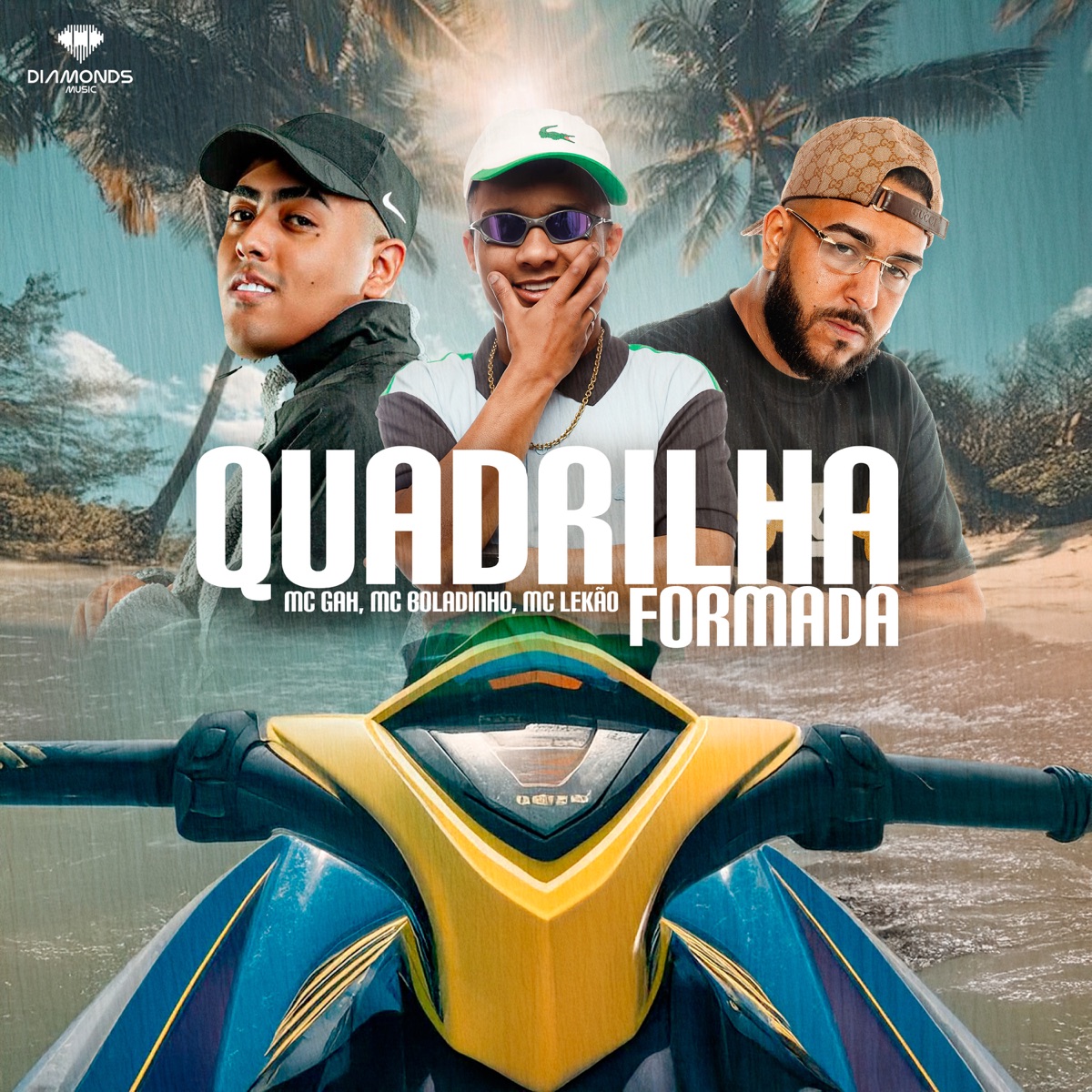 Quadrilha Formada (feat. MC Boladinho) - Single by Mc Lekão, Diamonds Music Produtora & MC GAH album cover