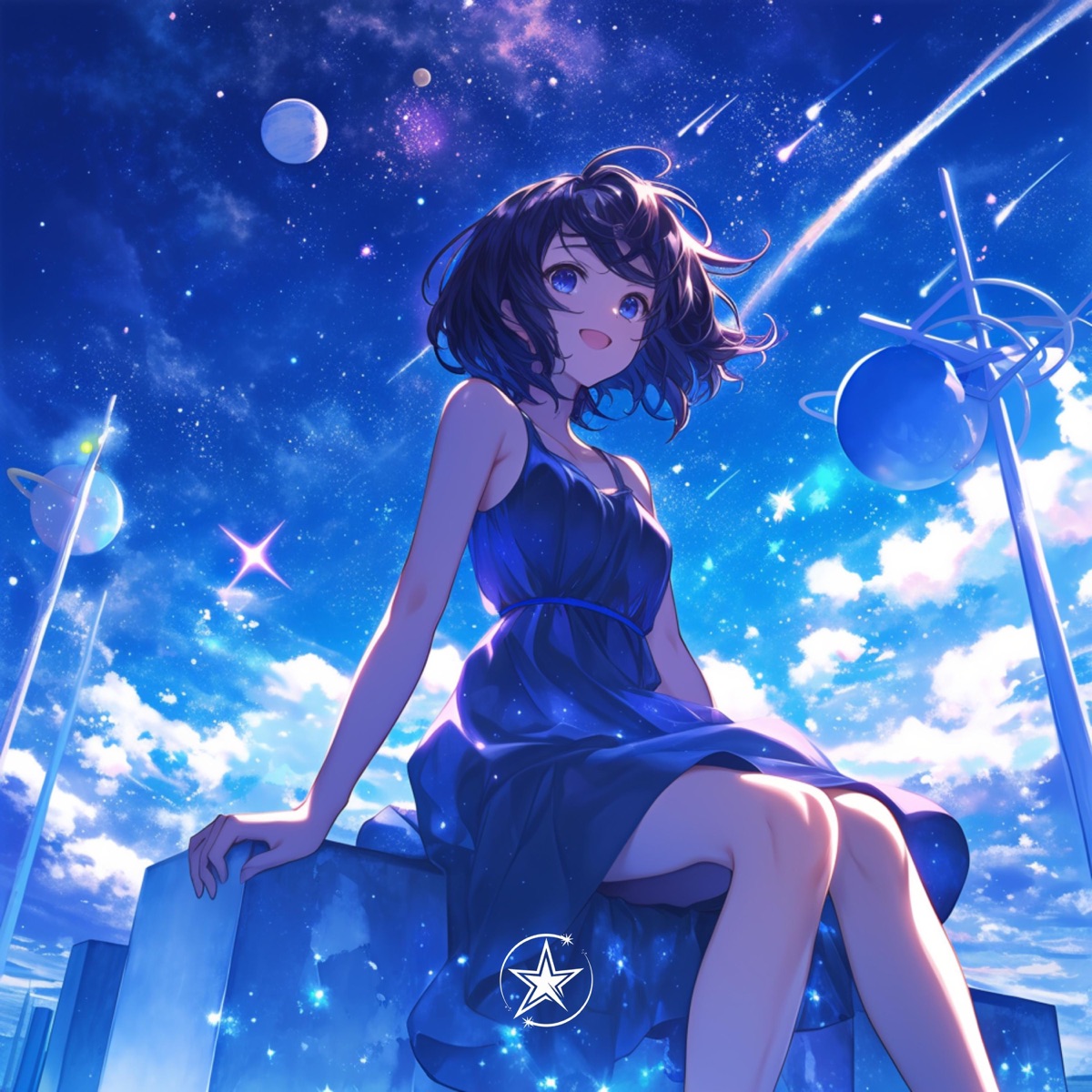 Where We Belong [Sped Up] [feat. Atro_Bex & Marhinnio] - Single by Stardust & Nightcore Star album cover