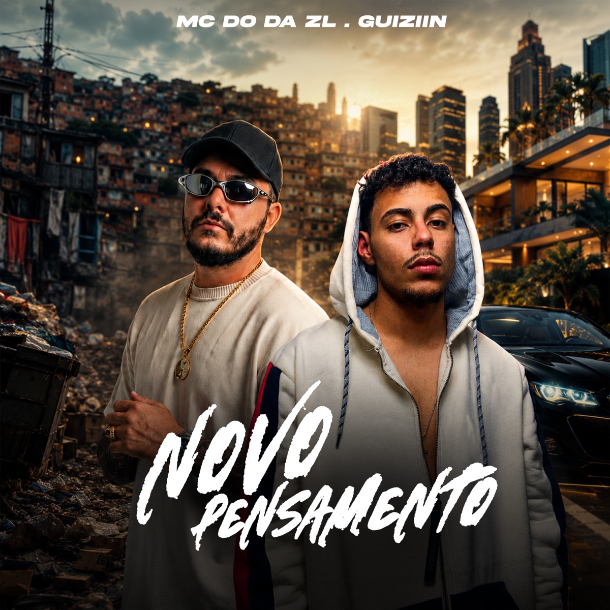 Novo Pensamento (feat. Guiziin) - Single by MC Do da ZL album cover