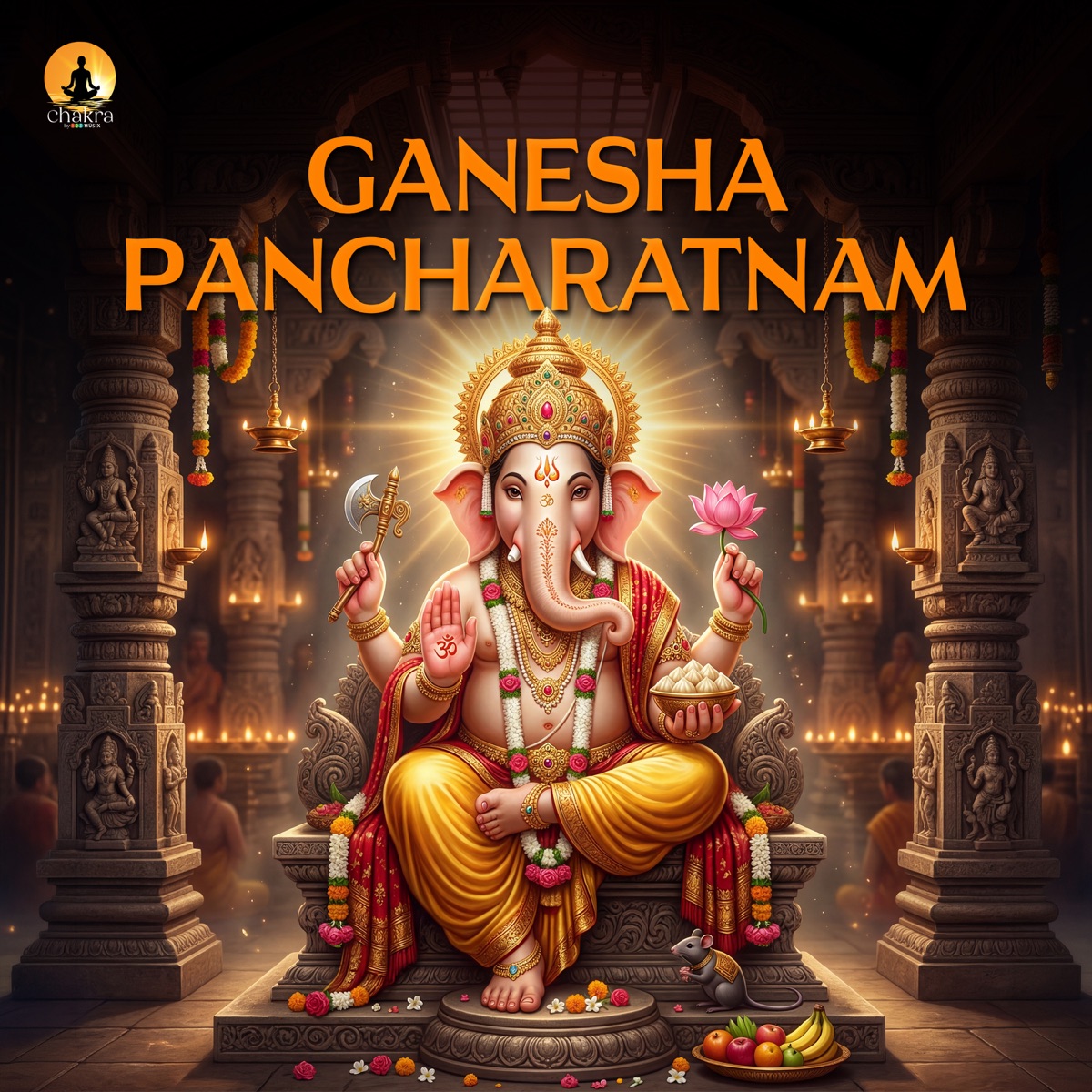 Ganesha Pancharatnam - Single by Afzal Yusuff & Nimya Lal album cover