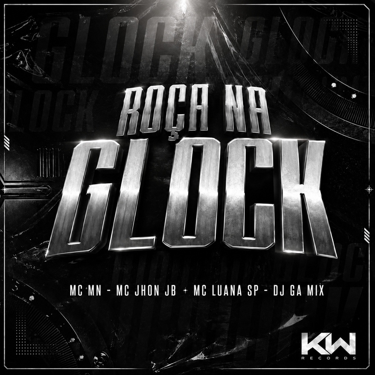 ROÇA NA GLOCK - Single by MC MN, MC Jhon JB, MC Luana SP & DJ GA MIX album cover