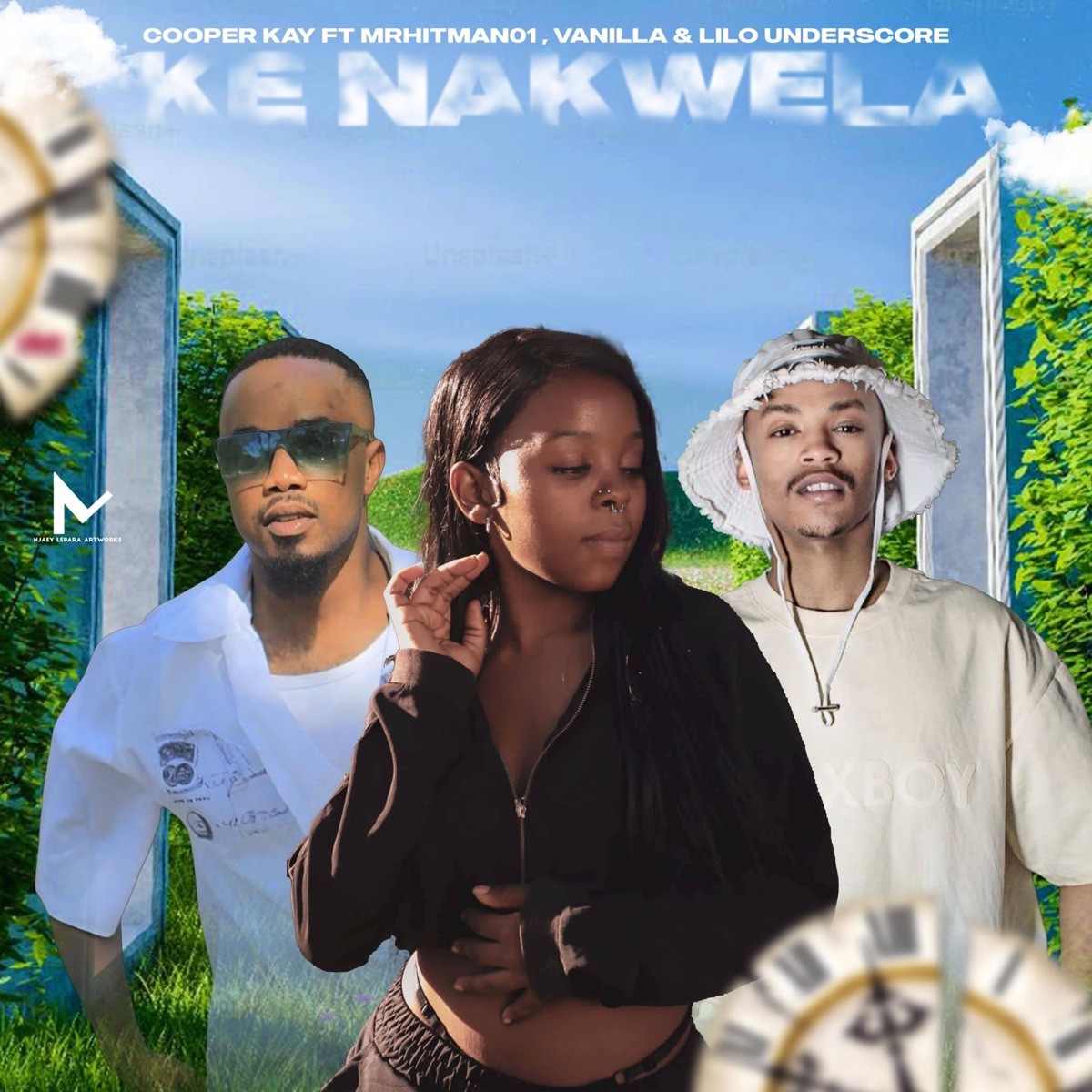 KE NAKWELA (feat. MRHITMAN01, VANILLA & LILO UNDERSCORE) - Single by Cooper Kay album cover